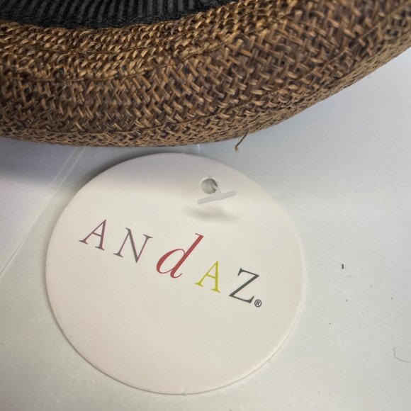 Andaz Men's Brown Pinch Top Fedora Hat NWT - Picture 6 of 9